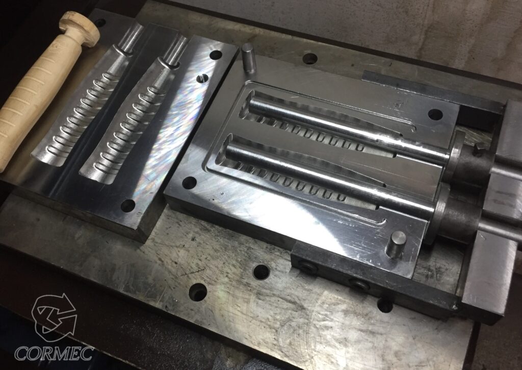 Fabricacion de molde por transferencia para mango Ø16mm